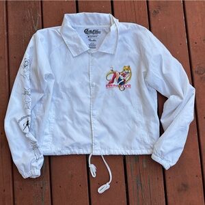 Primitive White Kids/womens Jacket sailor moon